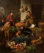 Henry Charles Bryant Market Stall oil painting reproduction
